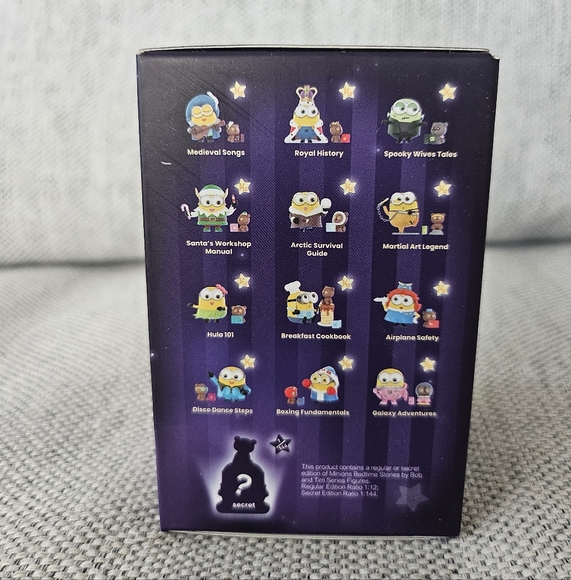 Pop Mart Minions Bedtime Stories Confirmed Martial Art Legent Blind Box Figure - Picture 4 of 7